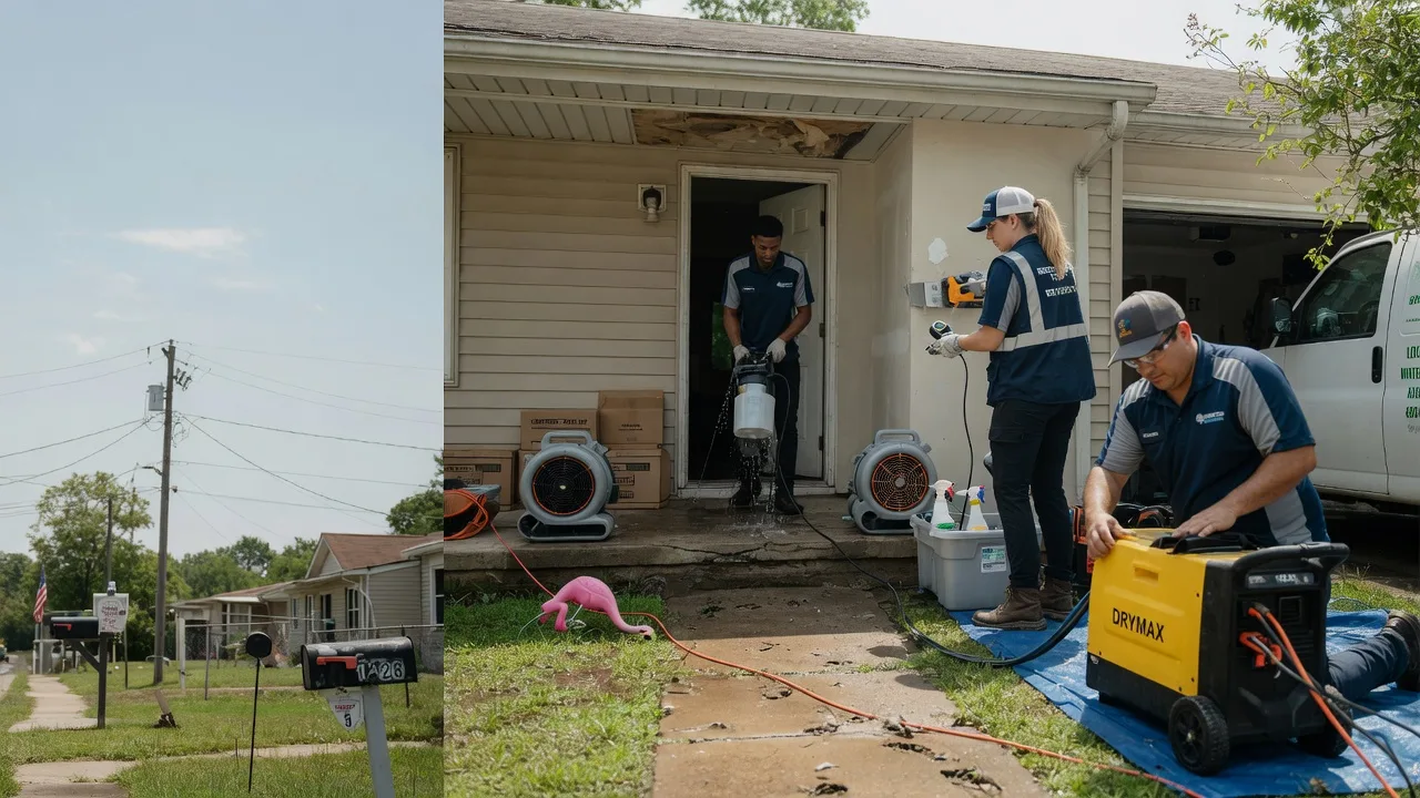 Storm Damage Water Removal in Shelbyville, TX near me